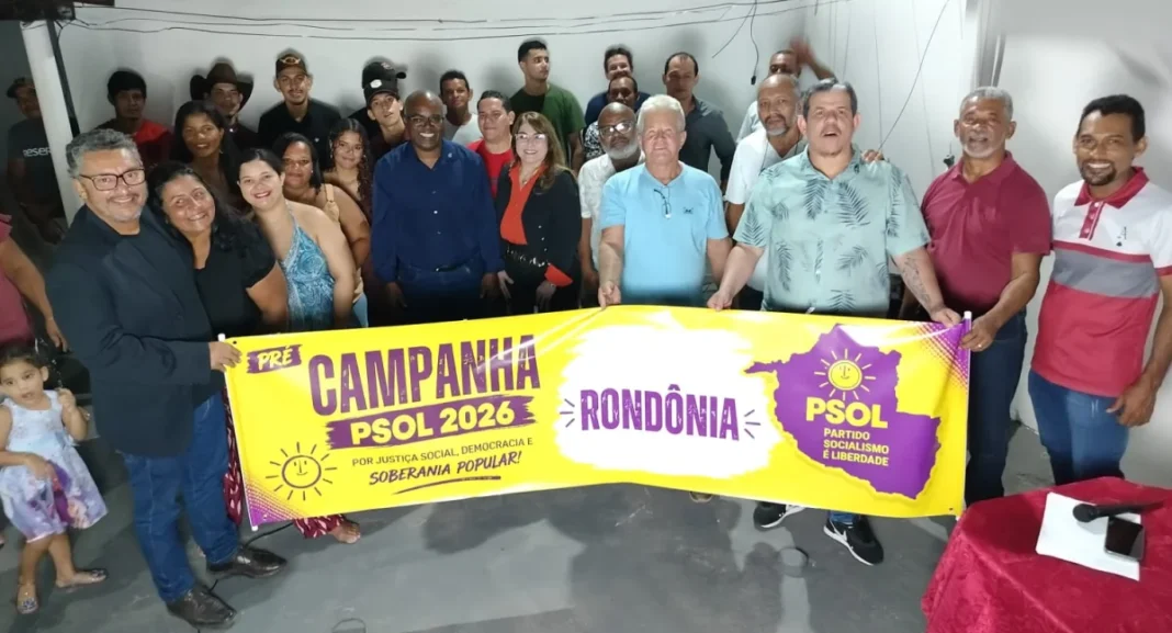 PSOL aposta em renovação política e amplia presença em RO