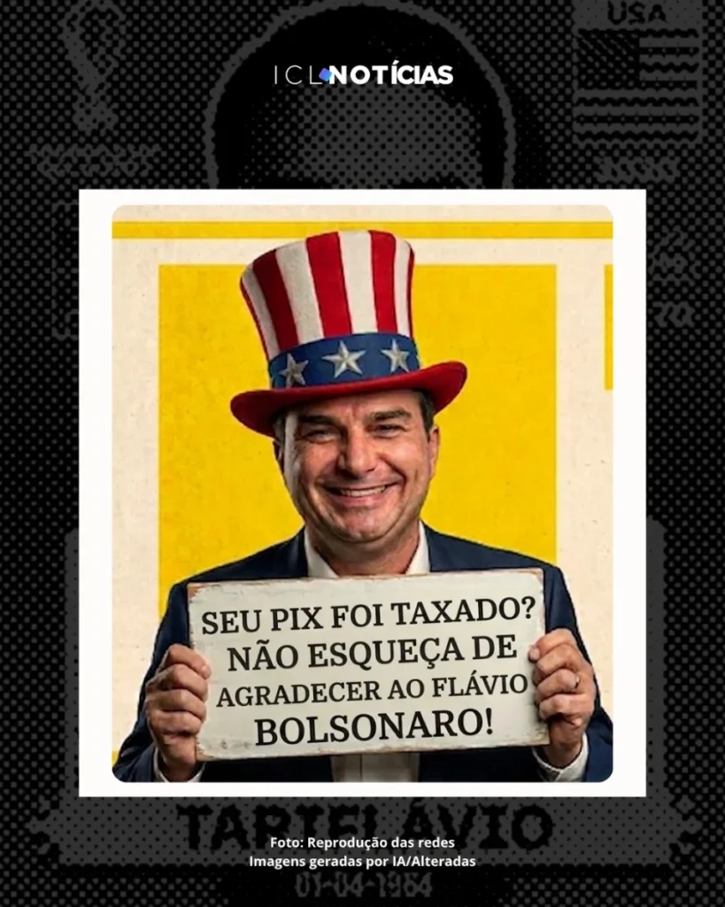“Flávio Taxadinha”: redes culpam Flávio por taxação do PIX