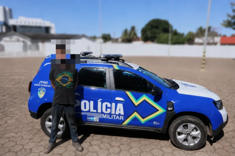 Ladrão de bateria é preso em flagrante em Vilhena