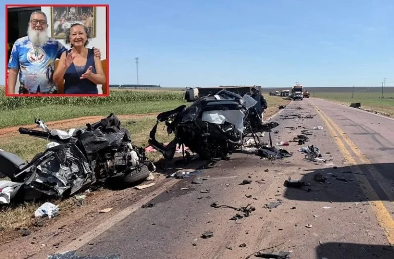 Carro é prensado e casal morre na BR-364 em RO