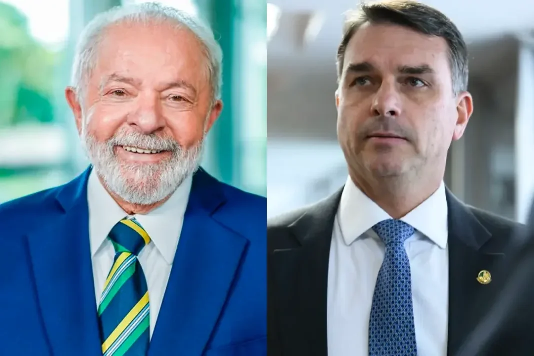 Lula vence Flávio Bolsonaro de lavada, diz pesquisa