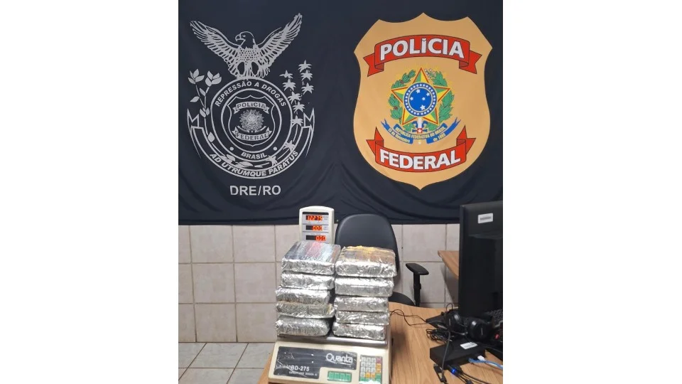 Passageiros são flagrados com supermaconha em RO