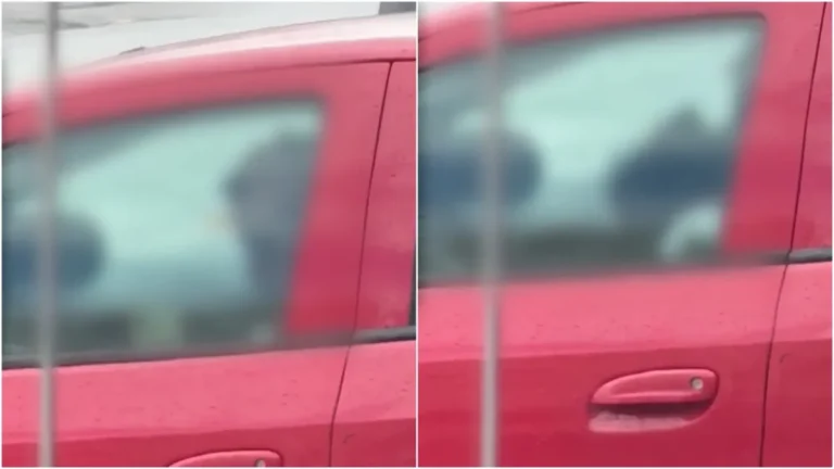 Padrasto é preso após ser flagrado espancando criança dentro de carro