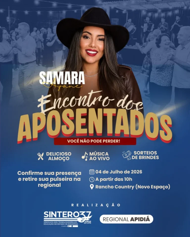 Sintero promove Festa dos Aposentados neste sábado