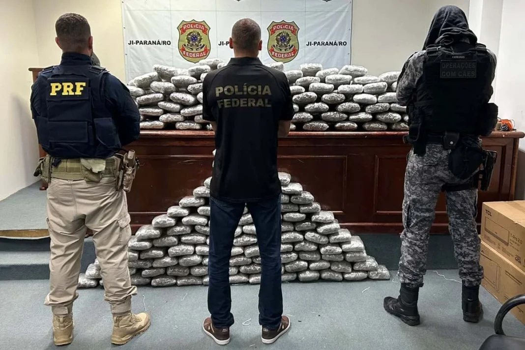 Operação apreende 170 kg de maconha em RO