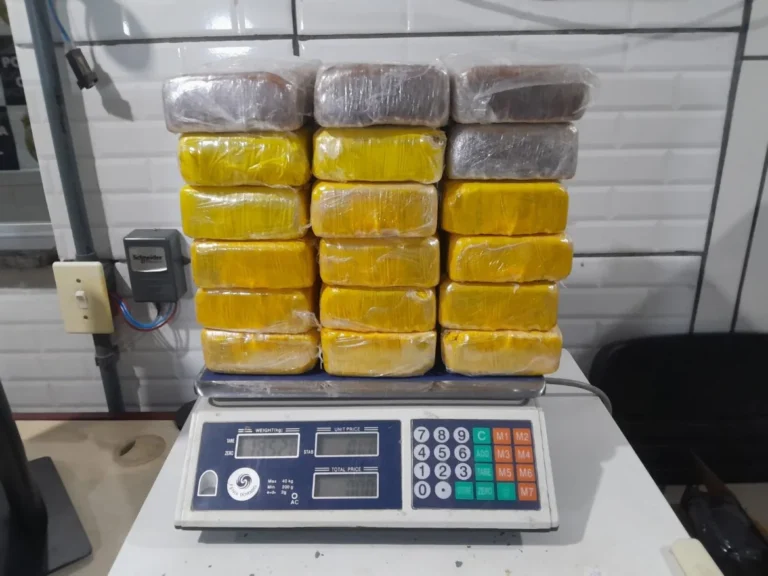 PRF apreende 18,5 kg de cocaína em Rondônia