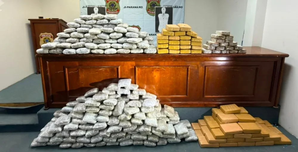 Mais de 240 kg de drogas são apreendido em RO