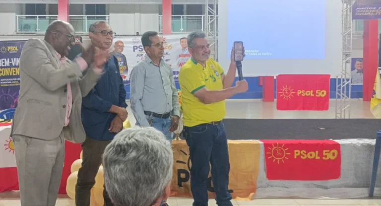 Por vídeo, Netto confirma Luiz Carlos (PSOL) como vice