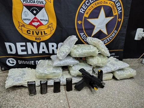 Transportadora é alvo de apreensão de drogas em RO