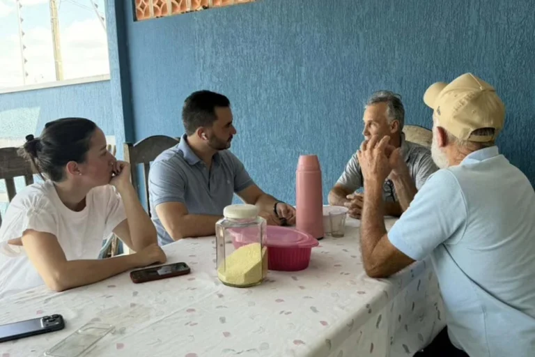 Célio Lopes começa campanha com visitas em RO