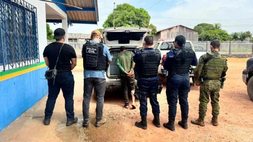 Fugitivo condenado a 68 anos é recapturado em RO