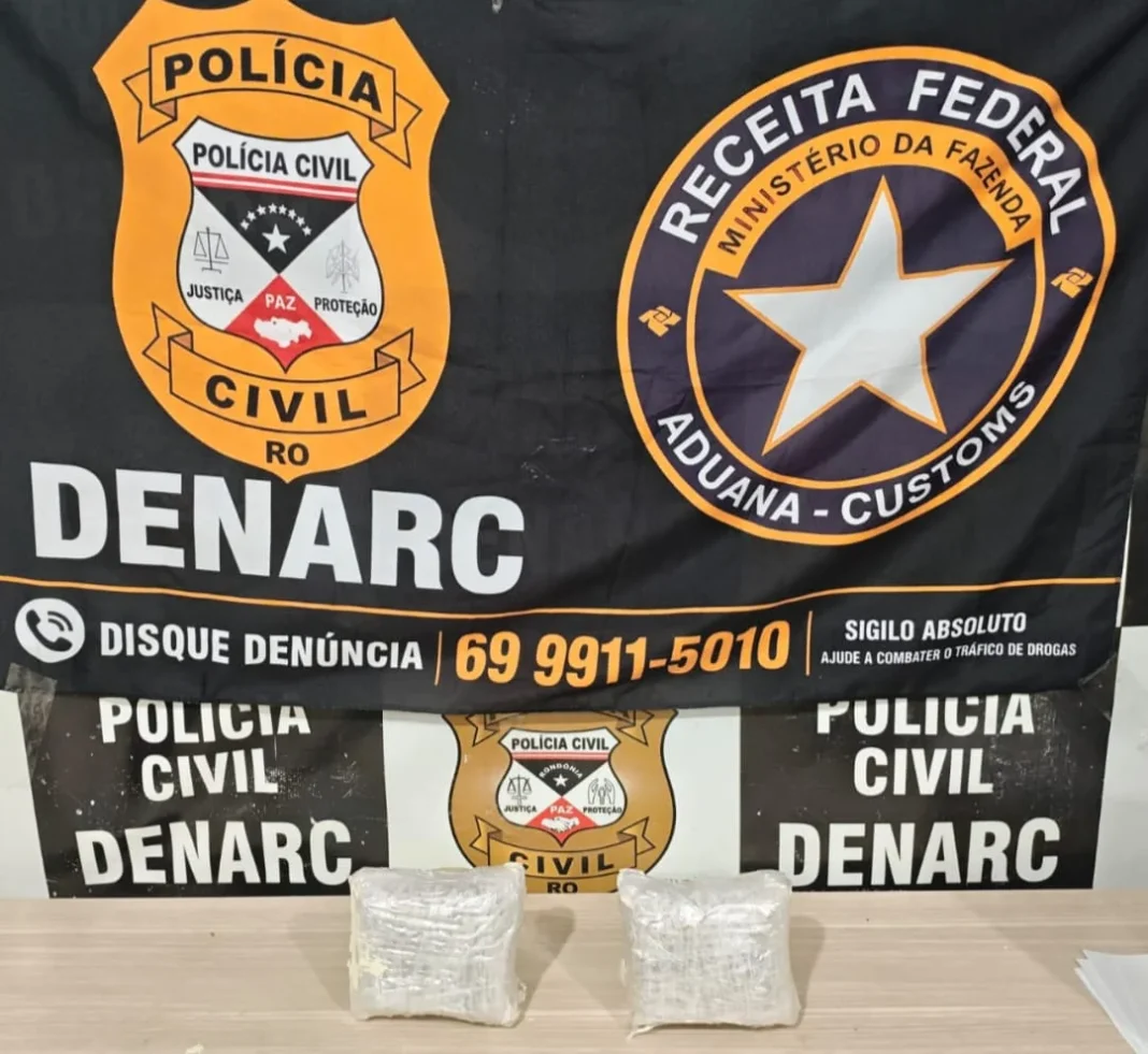 Supermaconha é apreendida em transportadora de RO