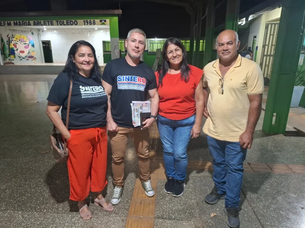 Chapa 01 inicia campanha do Sintero com visitas às escolas