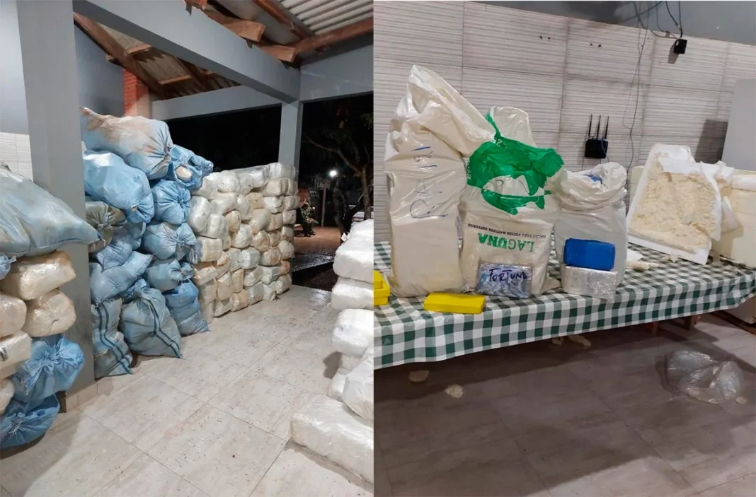 Toneladas de drogas são apreendidas em RO