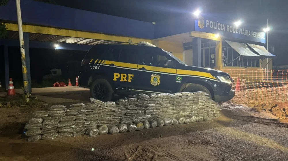 Três são presos com mais de 200 kg de drogas em RO