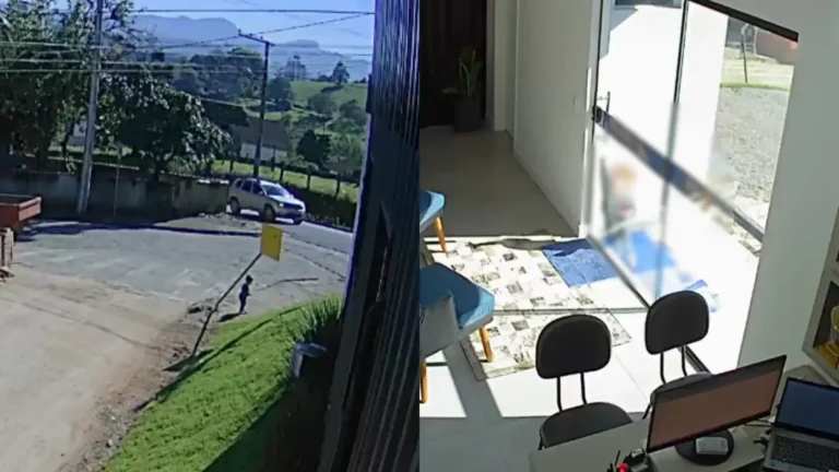 Bebê sai sozinho de creche e chega ao trabalho da mãe