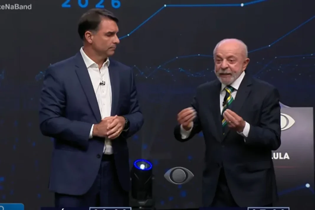 Datafolha: Lula sobe, Flávio cai e a eleição está 50% a 50%