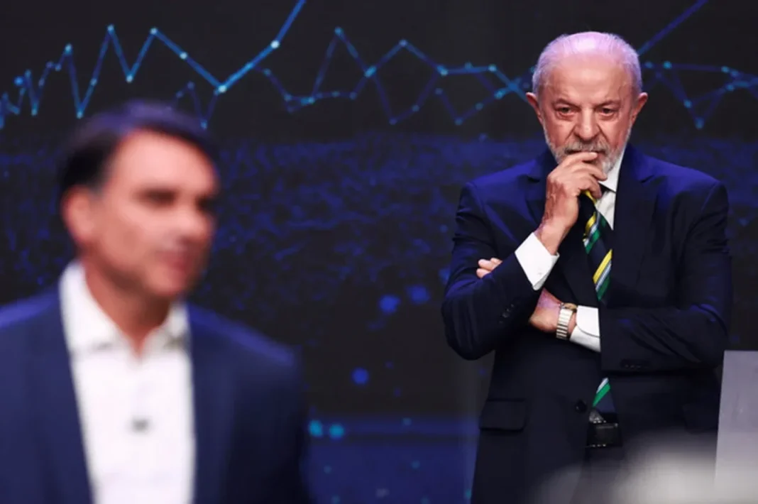 Pesquisa aponta Lula à frente de Flávio neste sábado