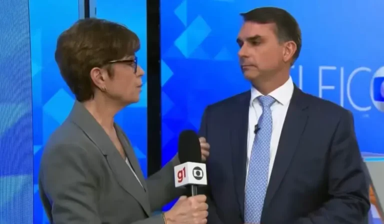 Flávio é desmentido ao vivo sobre desmatamento na Amazônia