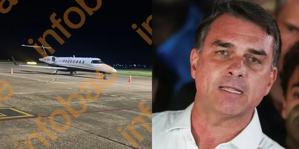 URGENTE: Flávio fugiu para os EUA em voo de Buenos Aires