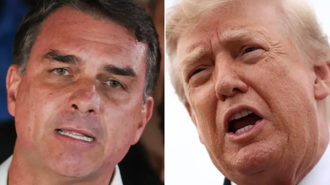 Trump lava as mãos e abandona Flávio: ‘não vou me envolver’