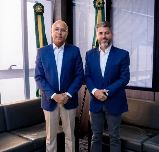 Governador eleito Marcos Rogério visita Tribunal de Contas