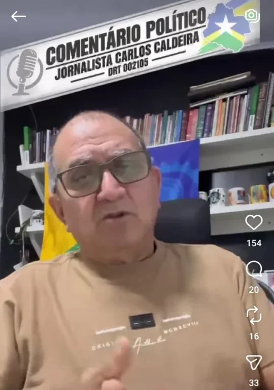 Jornalista anuncia projeto para comandar o Sinjor em RO