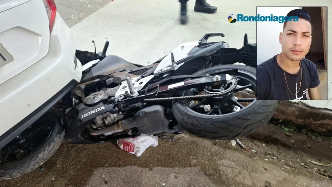 Vigilante e mulher morrem em acidente de moto em RO