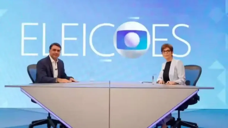 Flávio não explica caso Master e bate boca na Globo