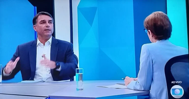 Flávio não esclarece apoio a projeto sobre crime organizado