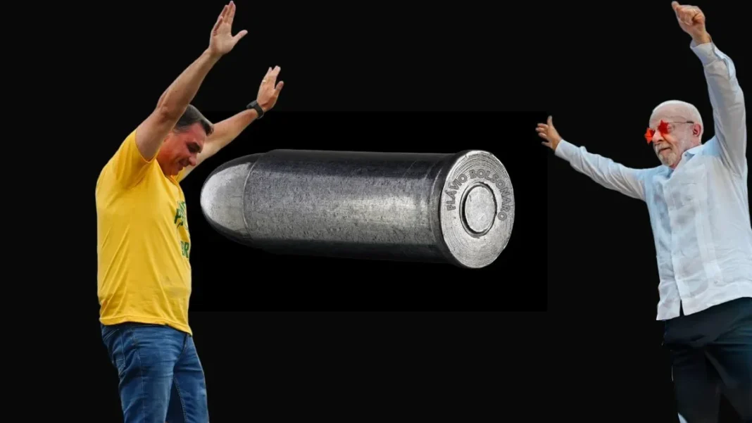 Aliados de Flávio Bolsonaro temem “bala de prata” de Lula